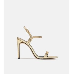 Zara Strappy Gold Sandal